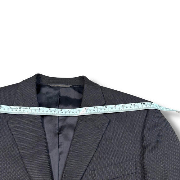 Jack Victor Suit Mens 43R Beige 100% Wool Pants 38x28 Lanza CT 2 Pieces Vintage - Picture 7 of 15